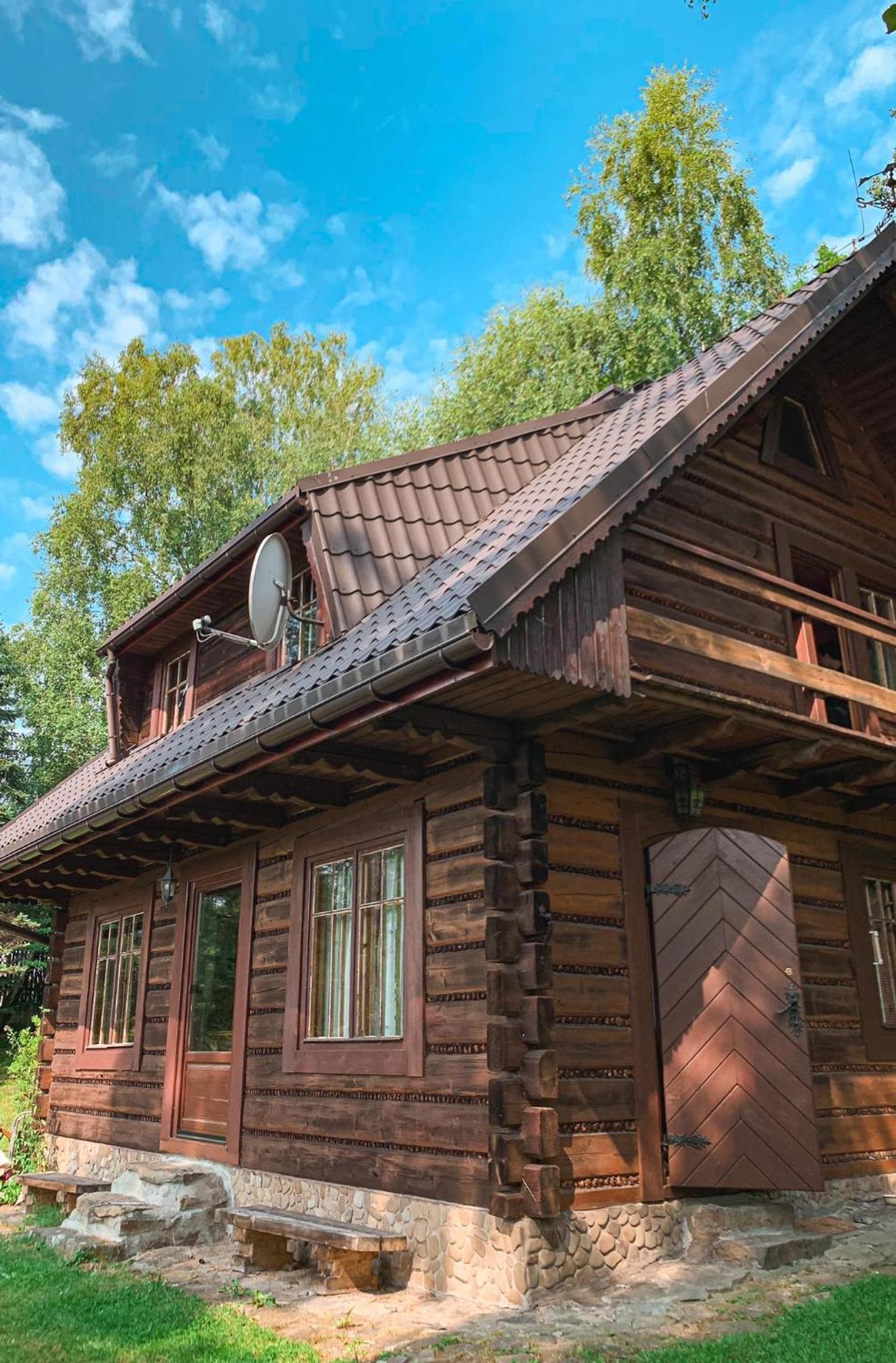 Willa Lesna Międzybrodzie Bialskie Exterior foto